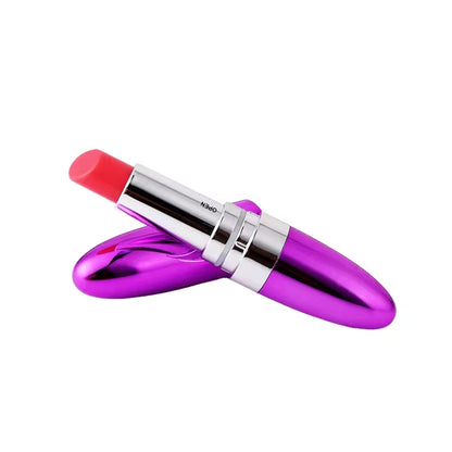 Vibrador - Labial | 11.5cm / 2.3cm | Negro / Rojo / Morado / Dorado / Celeste | ABS | CJS-VI-31