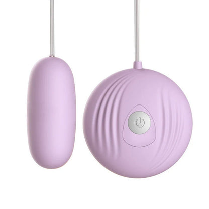 Vibrador Multivelocidad | Huevo | Rosado / Morado | Silicona / ABS | CJS-VI-33