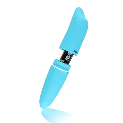 Vibrador - Delfín | 12cm / 3.2cm | Punto G | Amarillo / Celeste / Rosado / Morado | ABS | CJS-VI-37