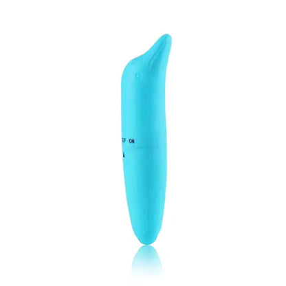 Vibrador - Delfín | 12cm / 3.2cm | Punto G | Amarillo / Celeste / Rosado / Morado | ABS | CJS-VI-37