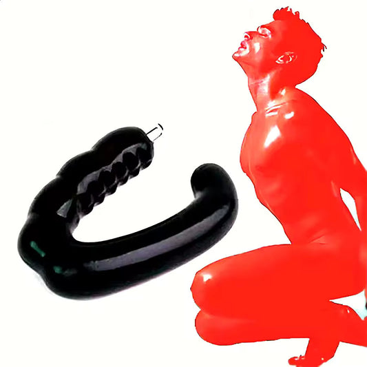 Vibrador / Estimulador de Próstata | Negro | Silicona | CJS-VI-42