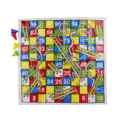 Juego de Mesa | Serpientes y Escaleras / Snakes and Ladders | 38cm x 38cm | CJU-TBL-01