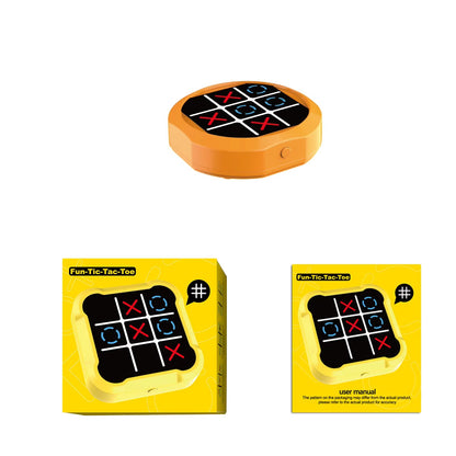 Juego Electrónico | Gato / Tic Tac Toe / Tres en Línea | 9cm x 9cm | Cuadrado / Circular | 5 Colores | CJU-TBL-03