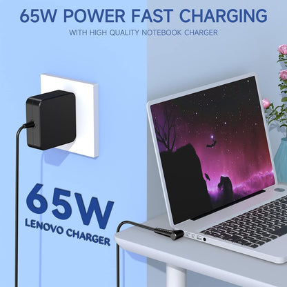 Cargador GX20L29355(R*) para Laptop Lenovo | 65W | 180cm | CLA-CAR-07