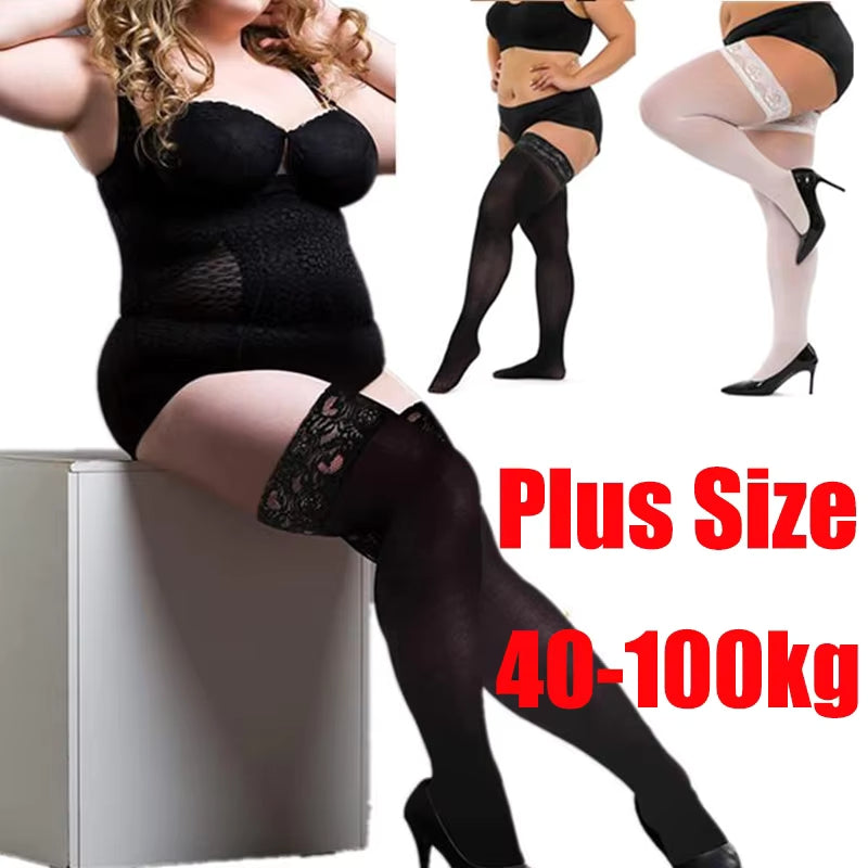 Pantimedias | Talla Plus | Negro / Piel / Blanco | CLP-PA-01