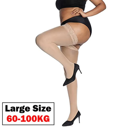 Pantimedias | Talla Plus | Negro / Piel / Blanco | CLP-PA-01