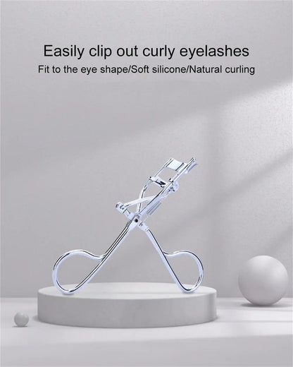 Rizador Clásico de Pestañas / Eyelash Curler | Plateado | CMA-CU-02