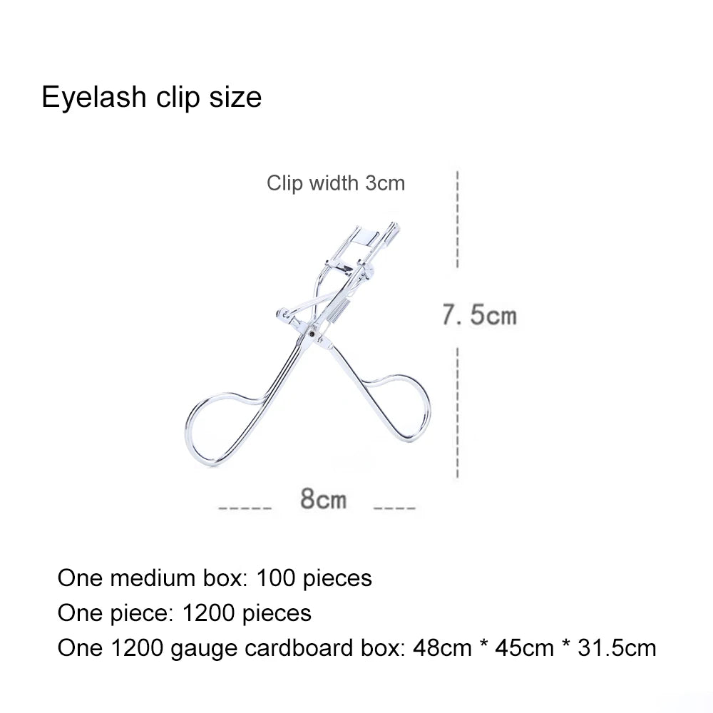 Rizador Clásico de Pestañas / Eyelash Curler | Plateado | CMA-CU-02