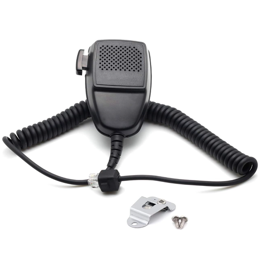 Micrófono-Altavoz (Pera) PMMN4090A(R*) para Radios de Comunicación Móviles Motorola | DEM300 / DEM400 / DEM500| RJ45 | CRC-AM-17