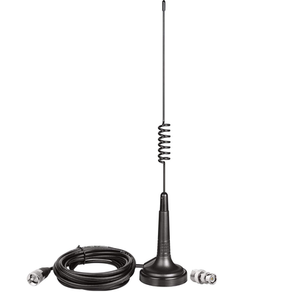 Antena Bingfu + Soporte Magnético + Cable RG58  | Banda Ciudadana / CB / 11 Metros | 33cm | PL259 | CRC-AN-46