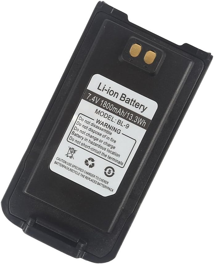 Batería para Radios de Comunicación Baofeng UV-9R | 7.4V / 1800mAh | CRC-BA-29