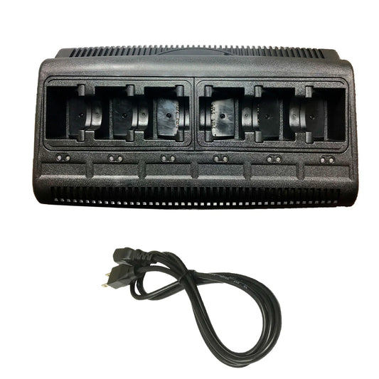 Multicargador PMLN6588(R*) para Radios de Comunicación Motorola | R2 / DEP450 / EP450 | CRC-CA-26