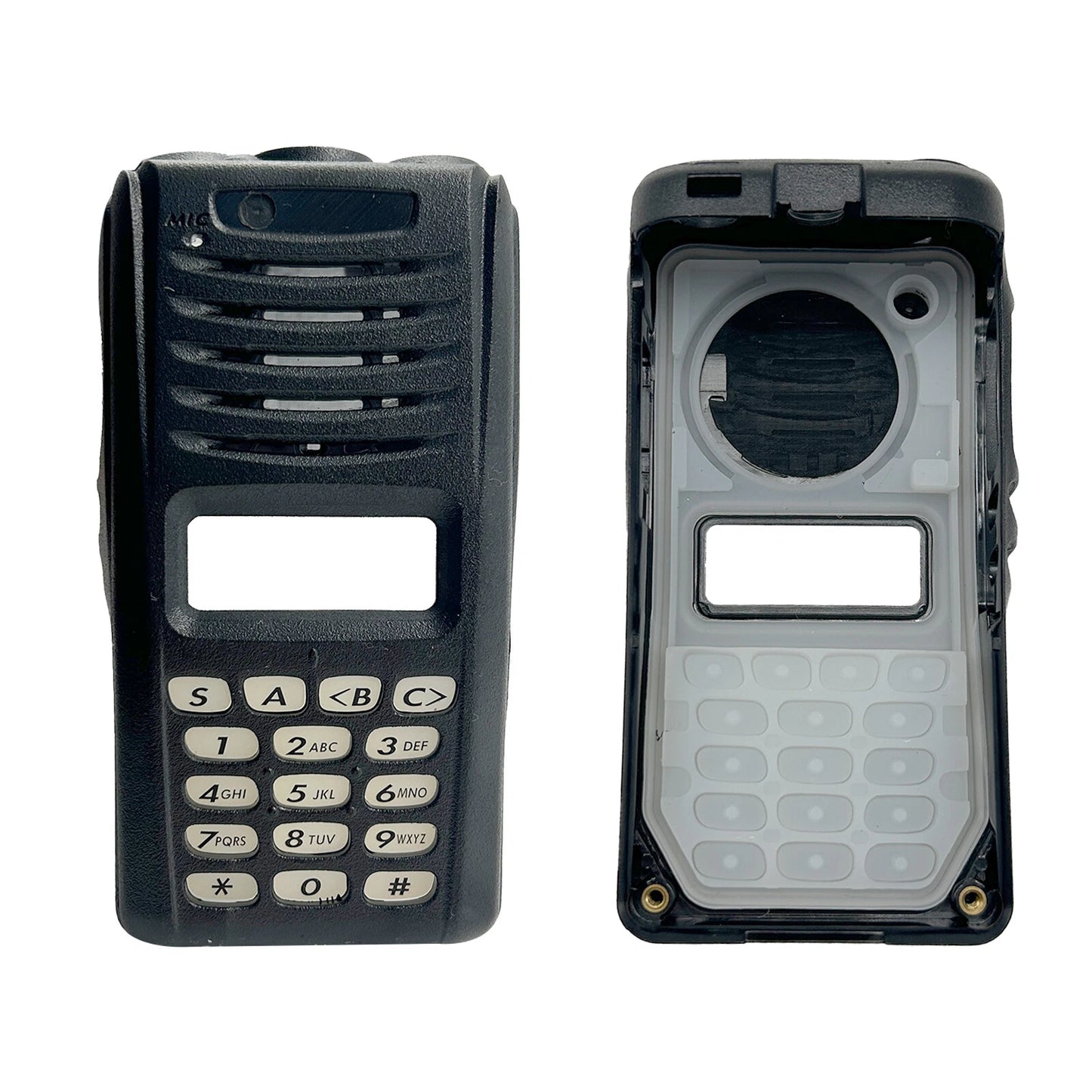 Case / Carátula para Radios de Comunicación Kenwood NX-220 / NX-320 | Incluye Perillas | CRC-CAR-04