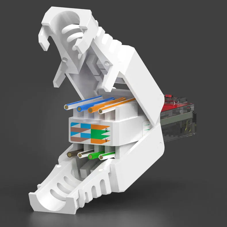 Conector RJ45 | No Necesita Herramienta | Cat6 | CRE-CON-05