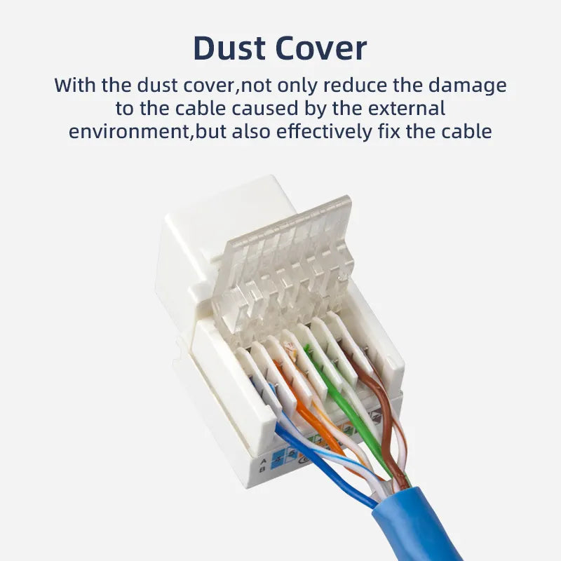 Conector Keystone RJ45 | No Necesita Herramienta | Cat6 | CRE-CON Conector Keystone RJ45 | No Necesita Herramienta | Cat6 | CRE-CON