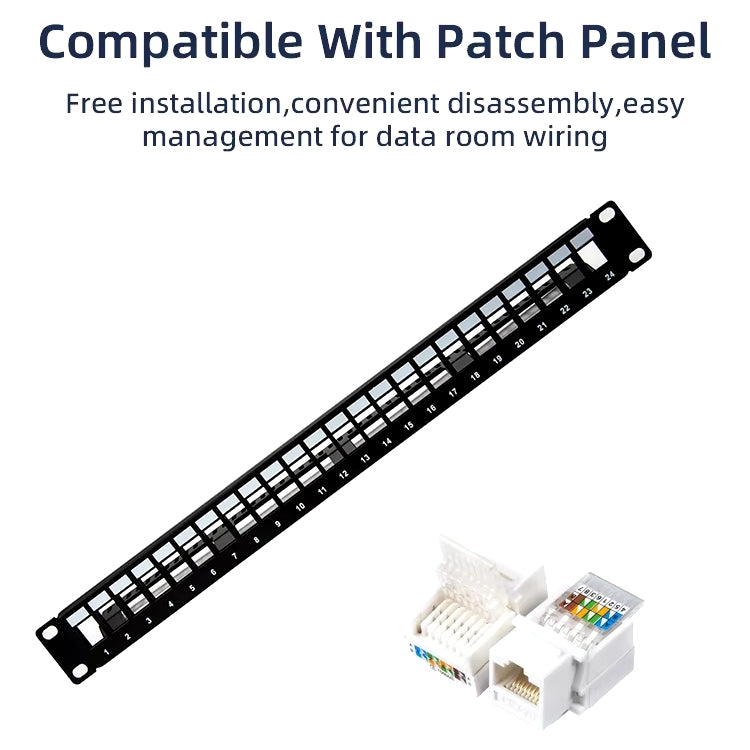 Conector Keystone RJ45 | No Necesita Herramienta | Cat6 | CRE-CON-06