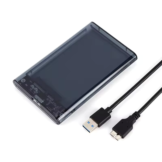 Encapsulador para Discos Duros de 2.5" | USB 3.0 | Negro / Transparente | CTE-ADA-12