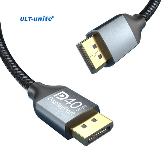 Cable DisplayPort 2.1 | ULT-unite | 4K / 240Hz | 1m / 2m / 3m | 40Gbps | CTE-CAB-13