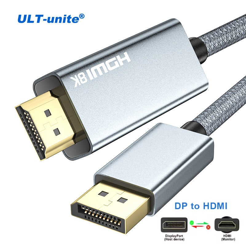 Cable DisplayPort - HDMI | ULT-unite | 4K / 30Hz | 2 Metros | VMM6100 | CTE-CAB-19