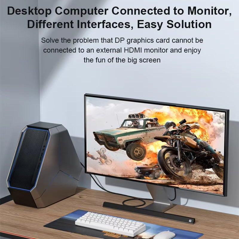 Cable DisplayPort - HDMI | ULT-unite | 4K / 30Hz | 2 Metros | VMM6100 | CTE-CAB-19