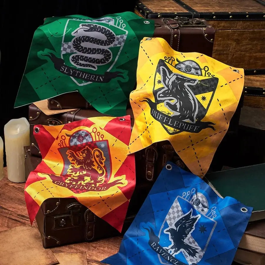 Banderines - Harry Potter | 4 Pack / Gryffindor + Ravenclaw + Hufflepuff + Slytherin | CZG-BND-01