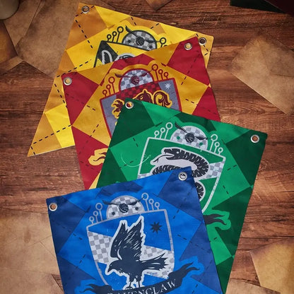 Banderines - Harry Potter | 4 Pack / Gryffindor + Ravenclaw + Hufflepuff + Slytherin | CZG-BND-01