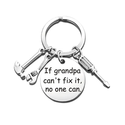 Llavero | If Dad / Daddy / Grandpa can't fix it, no one can | Acero Inoxidable | CZG-LLA-51