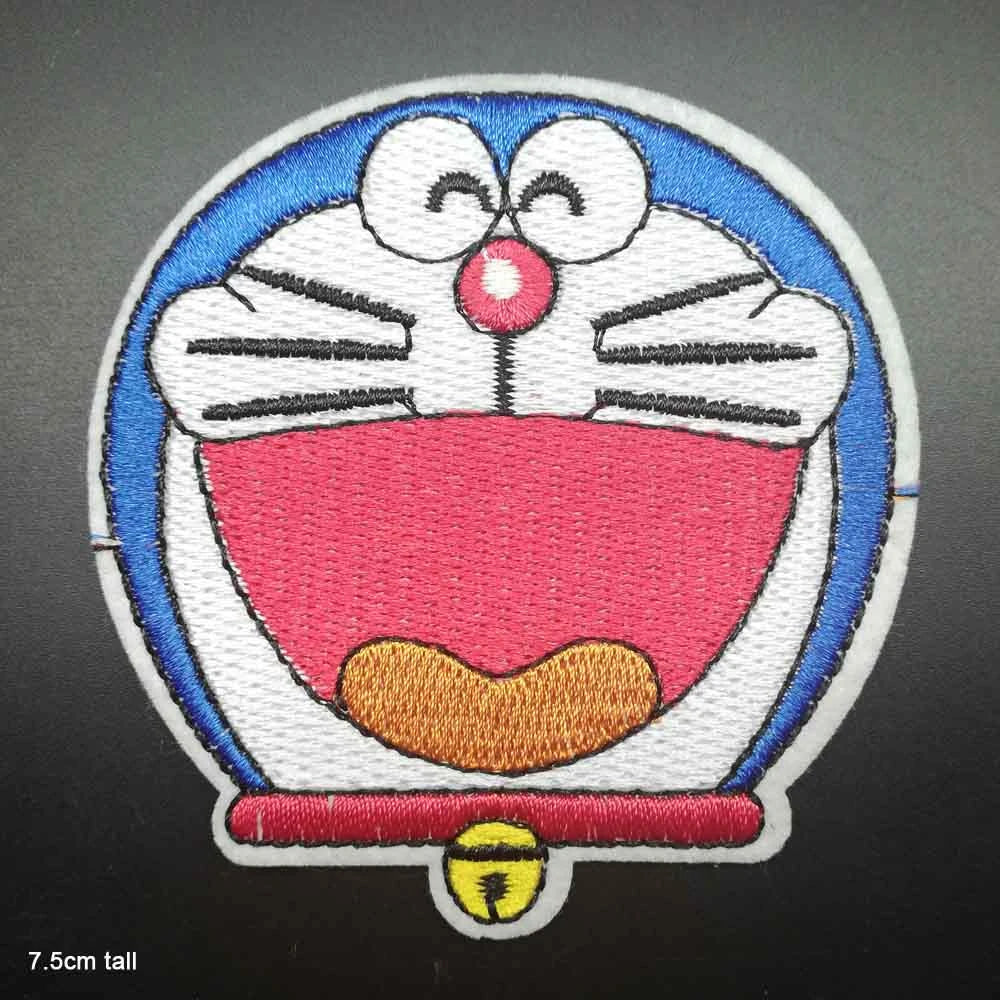 Parche / Escudete / Insignia de Doraemon | 7.5cm | CZG-ESC-03
