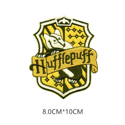 Parche / Escudete / Insignia de Harry Potter | Gryffindor / Slytherin / Hufflepuff / Ravenclaw | CZG-ESC-10