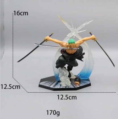 Figura de Zoro Roronoa | One Piece | 16cm | PVC | CZG-FIG-06