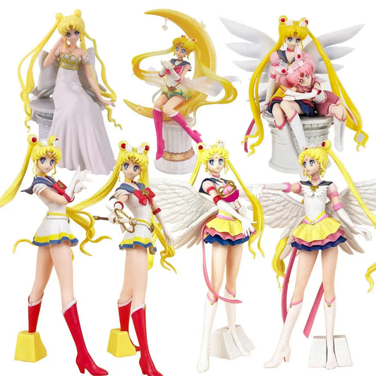 Figura de Sailor Moon | 21~23cm | PVC | 4 Estilos | CZG-FIG-07