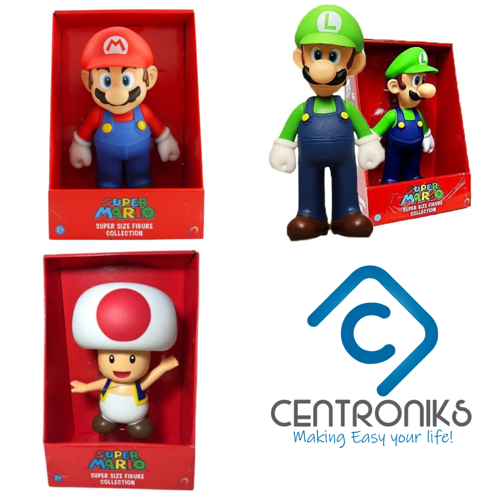 Figura | Super Mario / Luigi / Toad | 18cm | CZG-FIG-11