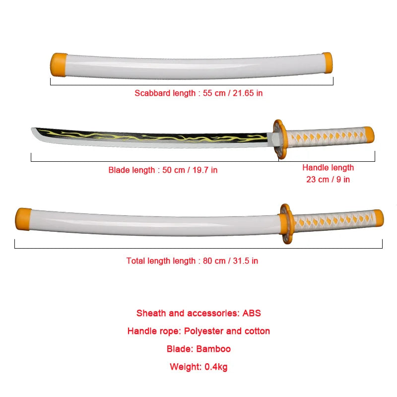 Katana | Demon Slayer / Kimetsu no Yaiba | 80cm | CZG-KAT-05