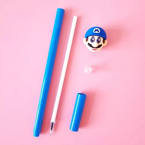 Lapicero | Super Mario | Azul / Rojo | CZG-LA-05