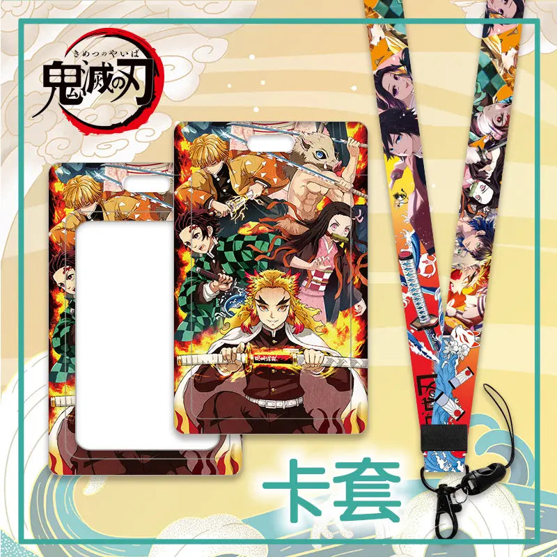 Lanyard + Porta Gafete | Demon Slayer / Kimetsu no Yaiba | 6 Estilos | CZG-LAN-02