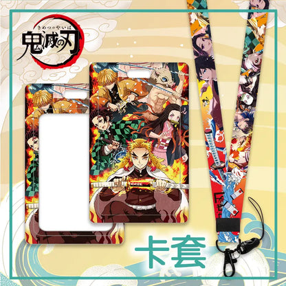 Lanyard + Porta Gafete | Demon Slayer / Kimetsu no Yaiba | 6 Estilos | CZG-LAN-02