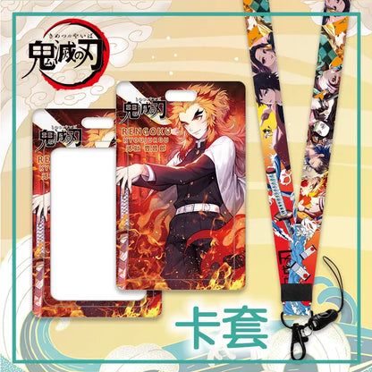 Lanyard + Porta Gafete | Demon Slayer / Kimetsu no Yaiba | 6 Estilos | CZG-LAN-02