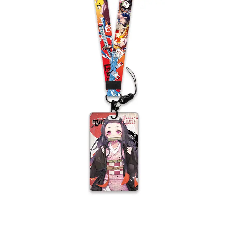 Lanyard + Porta Gafete | Demon Slayer / Kimetsu no Yaiba | 6 Estilos | CZG-LAN-02