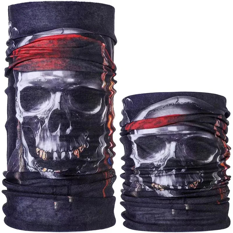 Máscara Cubre Rostros / Bandana | Calavera-Pirata | CZG-MA-09