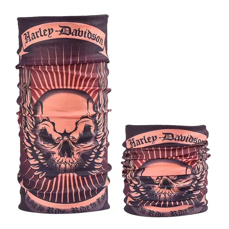 Máscara Cubre Rostros / Bandana | Calavera / Harley Davidson | CZG-MA-11