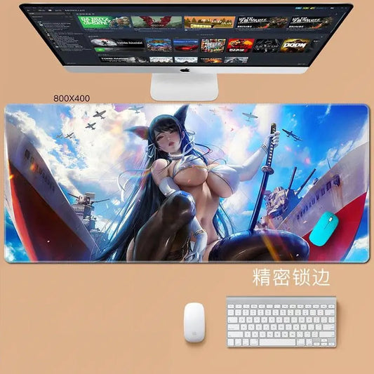 Mousepad con Diseño de Hentai | 80cm x 40cm | CZG-MSP-01