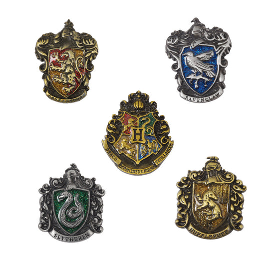 Pines - Harry Potter | 5 Pack - Hogwarts / Gryffindor / Hufflepuff / Slytherin / Ravenclaw | CZG-PIN-01