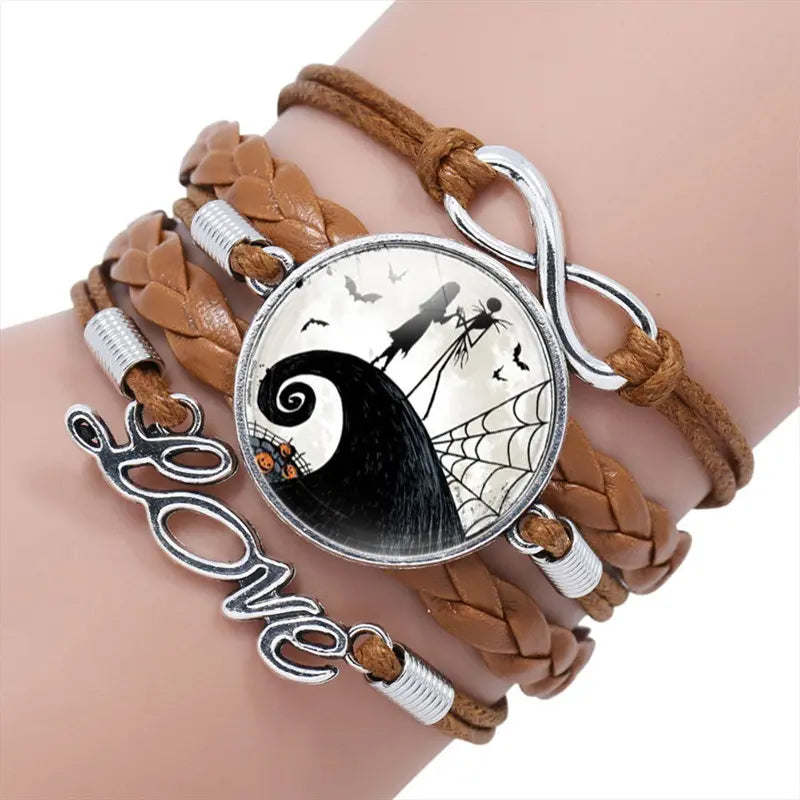 Pulsera - Jack Skellington | El Extraño Mundo de Jack | 7 Colores | CZG-PUL-06