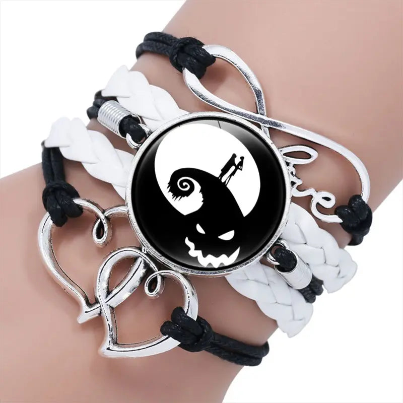 Pulsera - Jack Skellington | El Extraño Mundo de Jack | 7 Colores | CZG-PUL-06