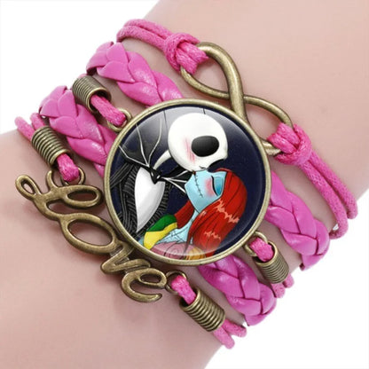 Pulsera - Jack Skellington | El Extraño Mundo de Jack | 7 Colores | CZG-PUL-06