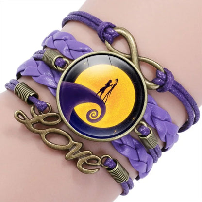 Pulsera - Jack Skellington | El Extraño Mundo de Jack | 7 Colores | CZG-PUL-06