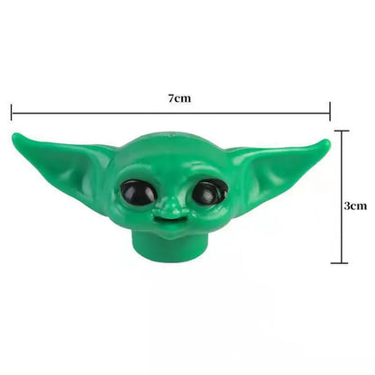 Tapa Dispensadora de Pasta de Dientes | Baby Yoda / Grogu | 7cm x 3cm | CZG-TAP-01