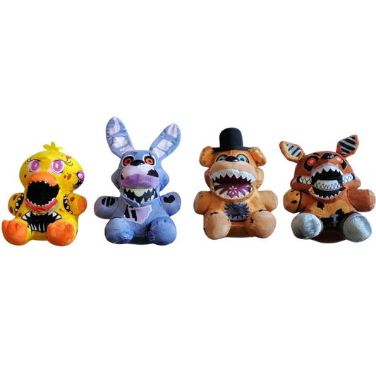 Peluche - Five Nigths Freddys | Chica / Freddy / Foxi / Bonnie | 20cm | CZG-PE-41