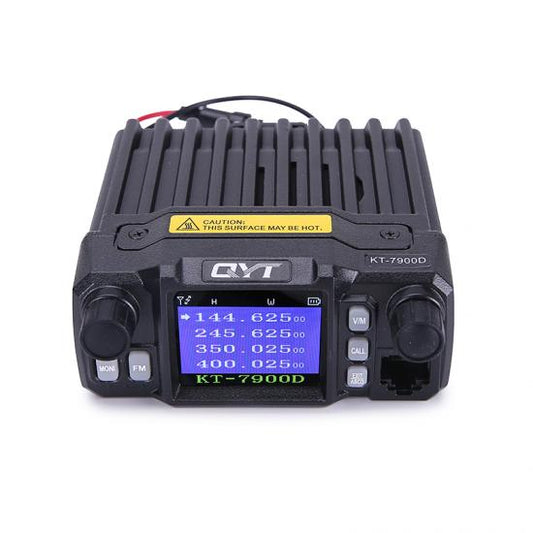 QYT KT-7900D | UHF / VHF - 4 Bandas | Móvil - 25 / 20W
