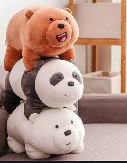 Peluche Escandalosos Pardo Panda Polar 25cm CZG PE 36 Centroniks Costa Rica